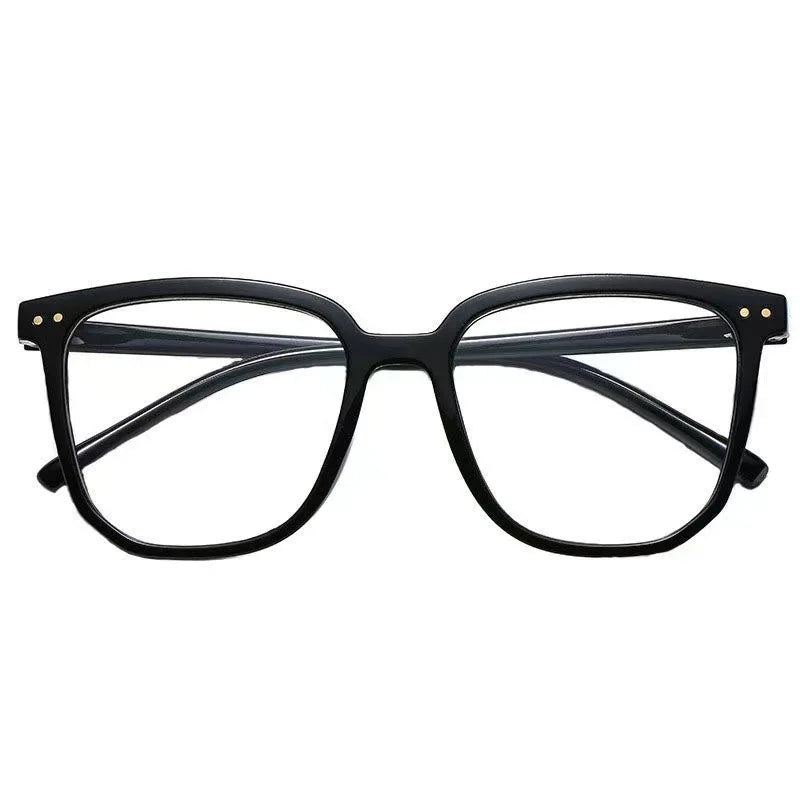 Cadre léger Lunettes anti-bleues Lunettes optiques noires transparentes Femmes Hommes